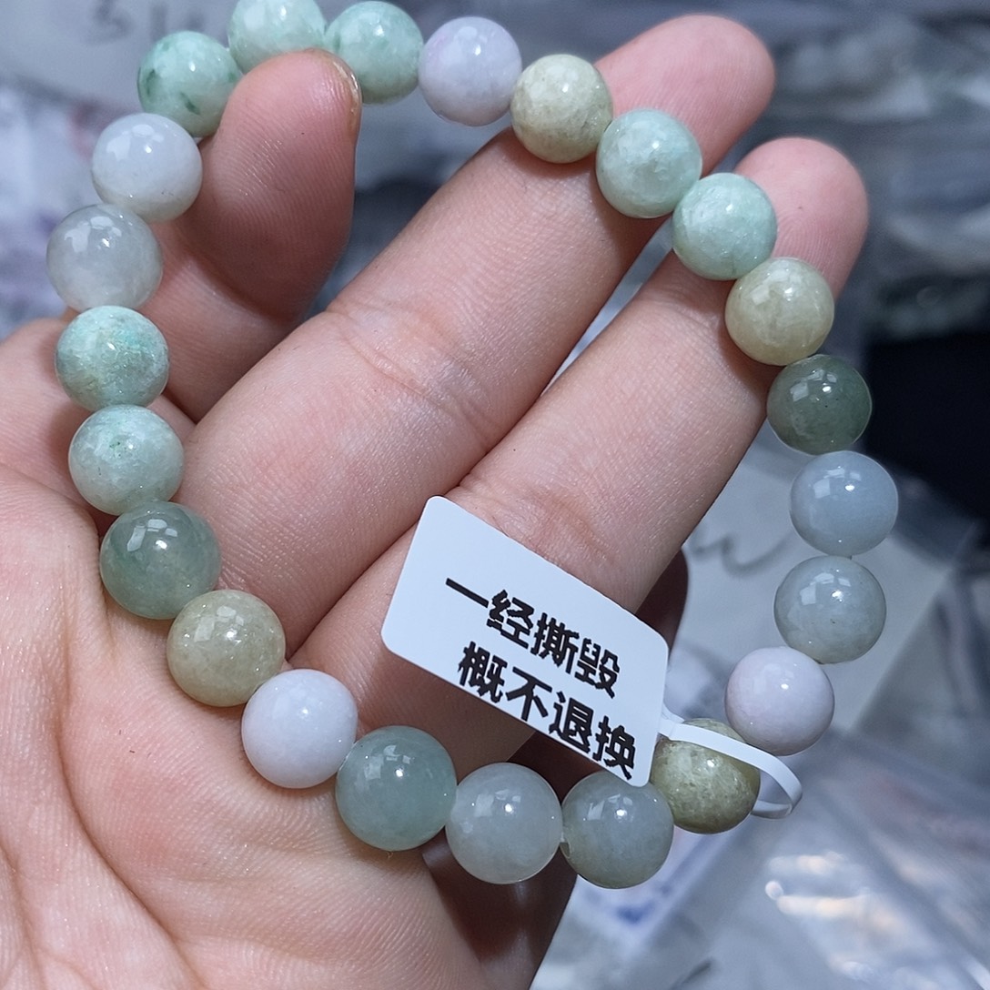 翡翠未镶嵌手链翡翠