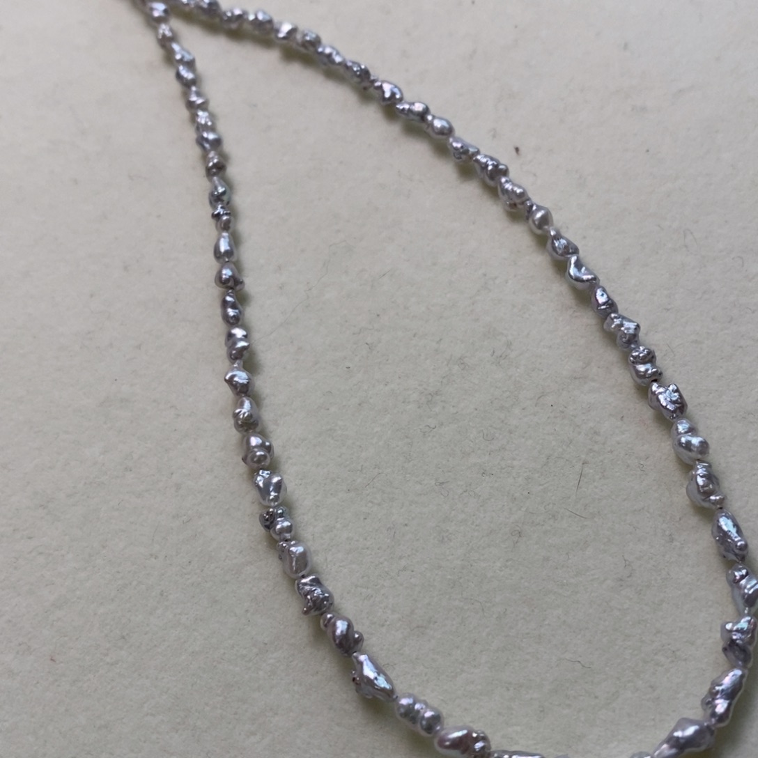 海水珍珠颈饰银S925镶嵌