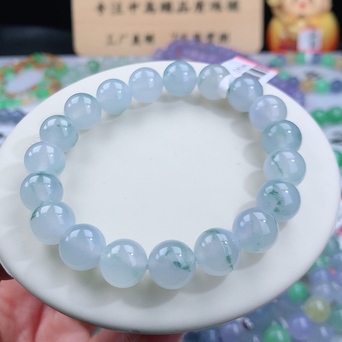 翡翠手链未镶嵌卡10