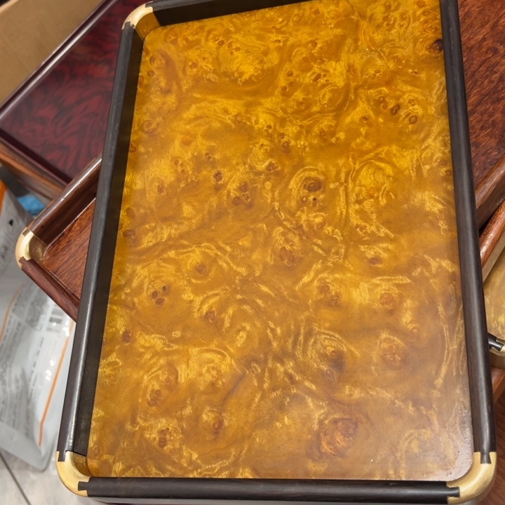 木黄金樟留疤独板托盘