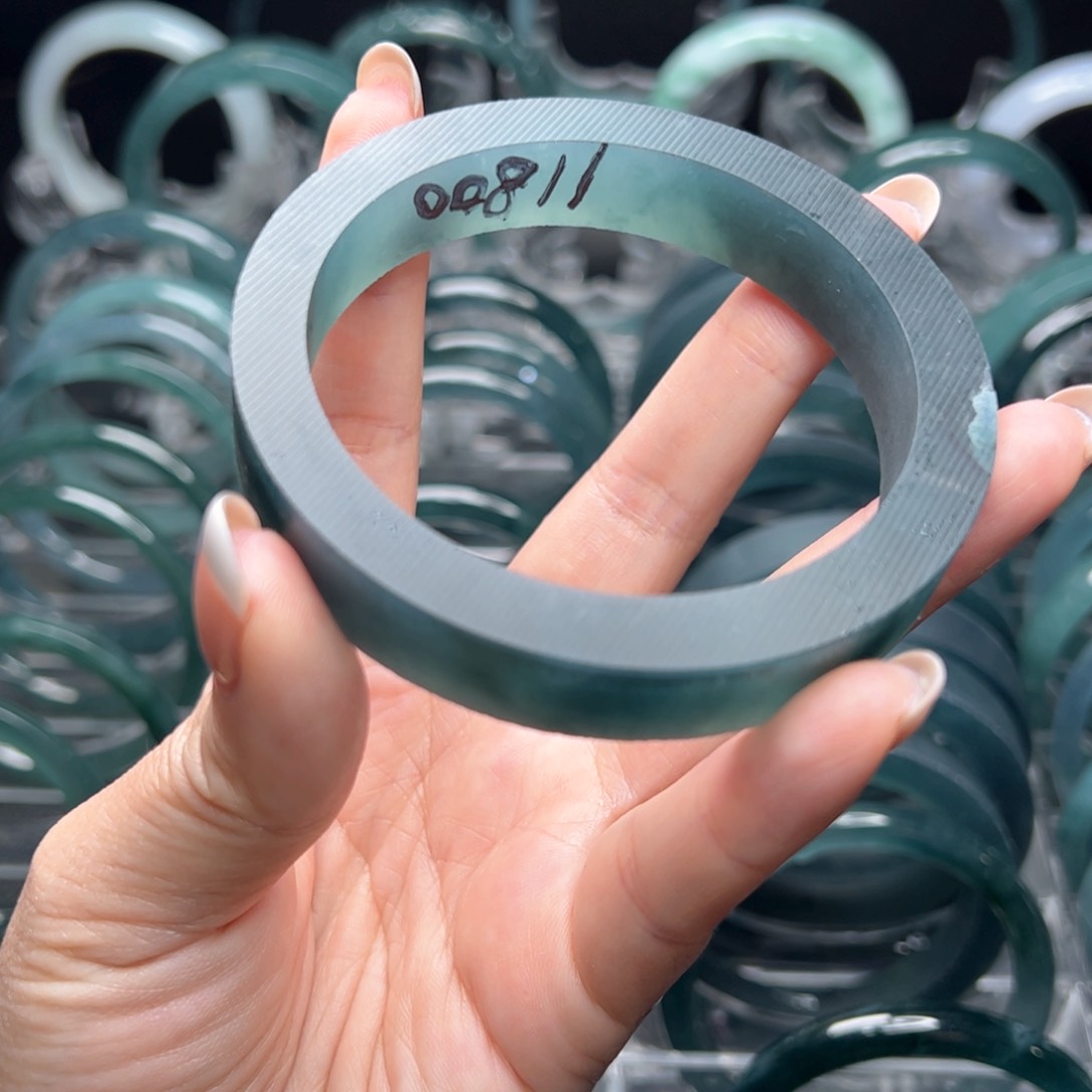 定制翡翠翡翠未镶嵌一***白