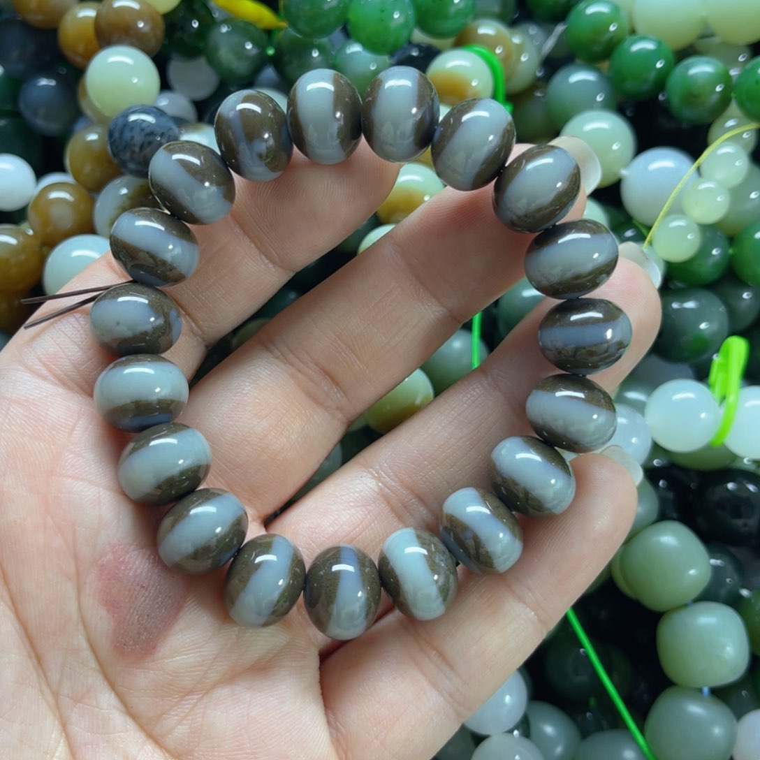 和田玉手链未镶嵌