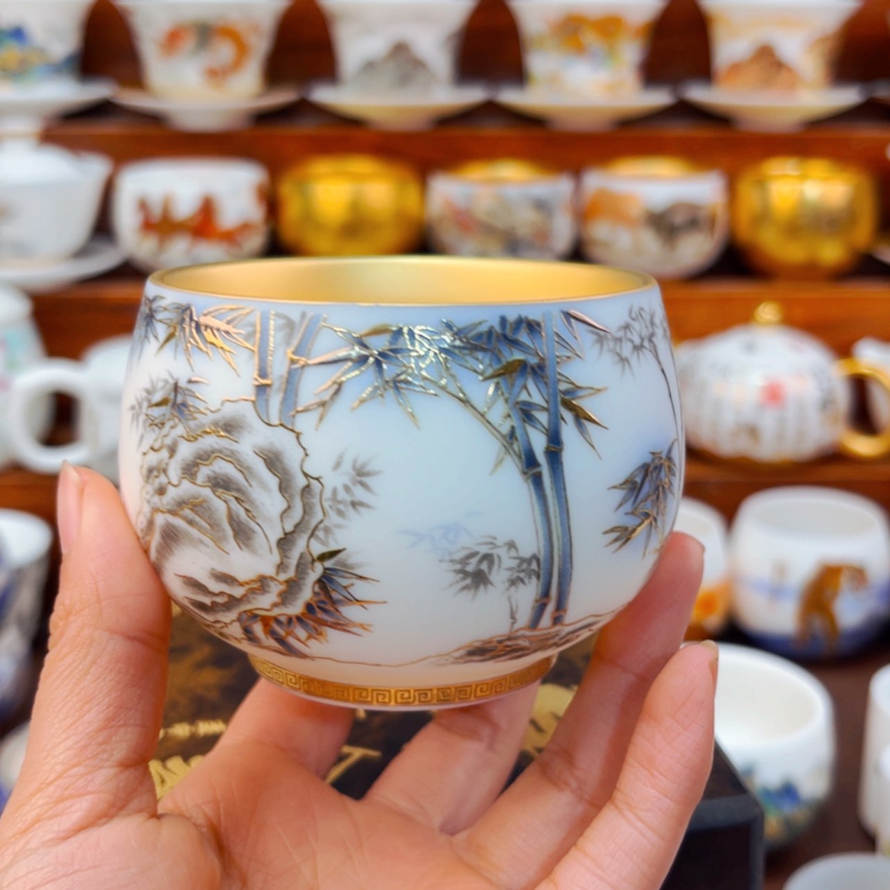 【闪购商品】高货羊脂玉瓷陶瓷茶具