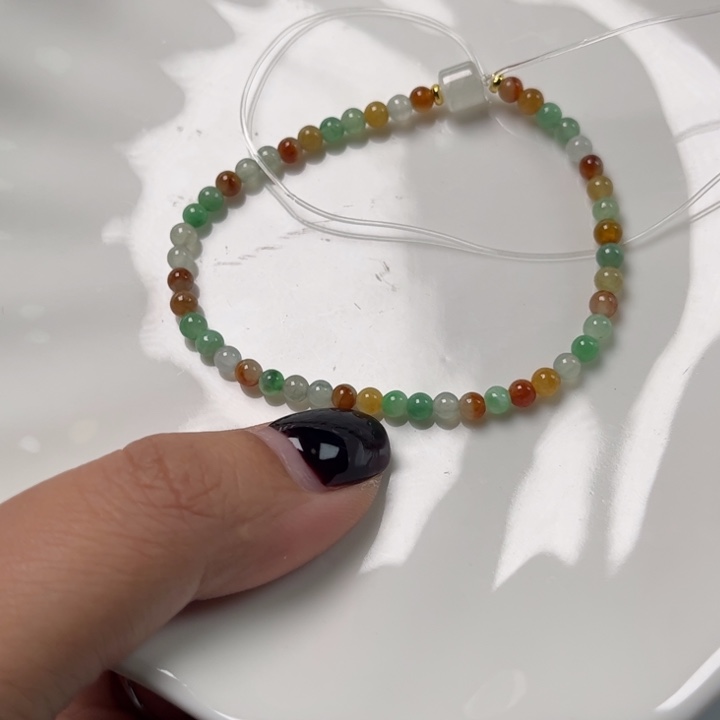 翡翠未镶嵌手链翡翠