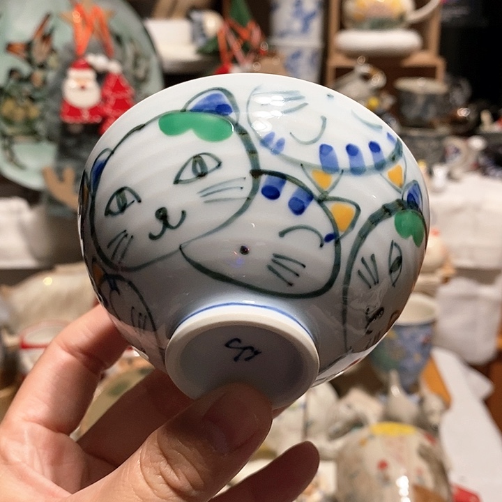 搪瓷猫头茶杯…………………