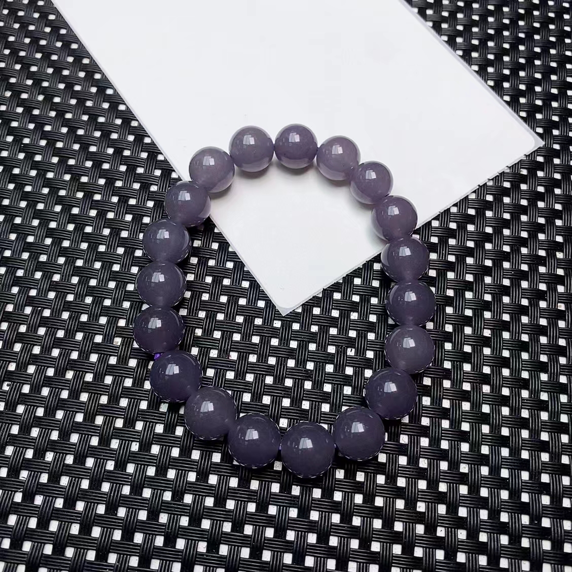 [石矿]A800烟紫系手链10M