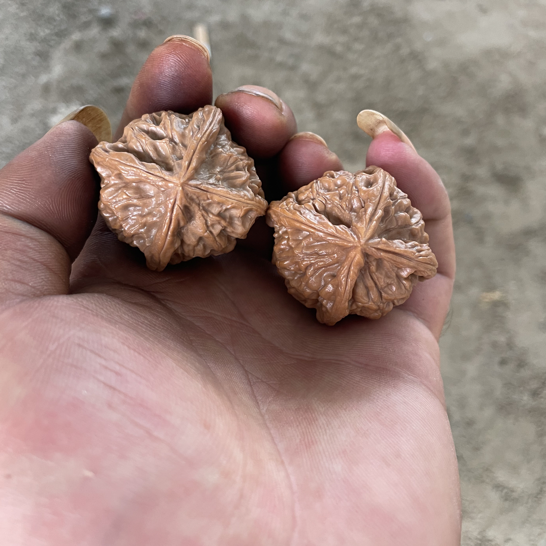 文玩核桃精品四棱