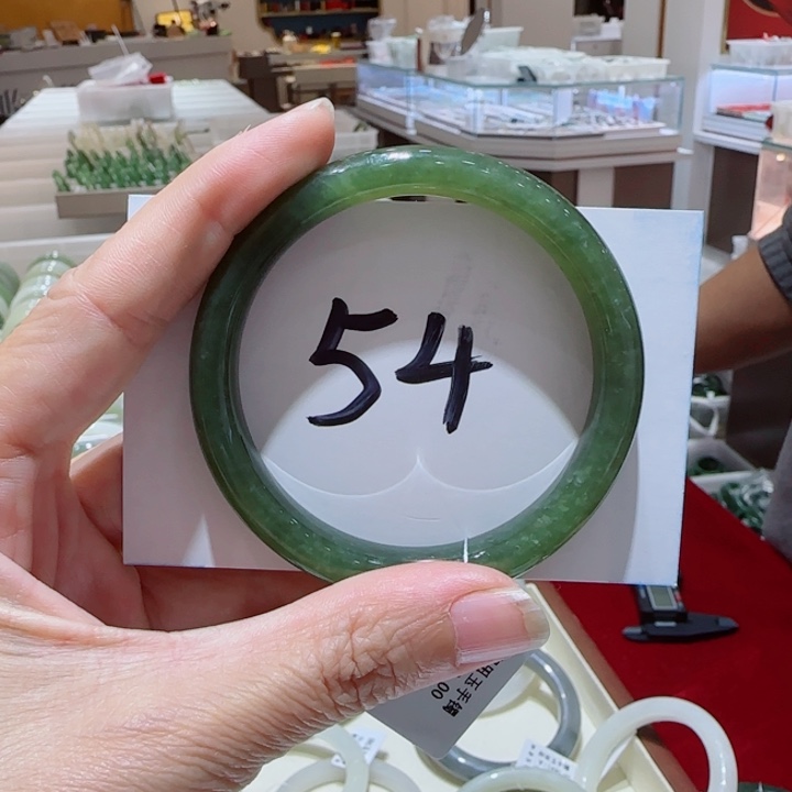 和田玉未镶嵌手镯689