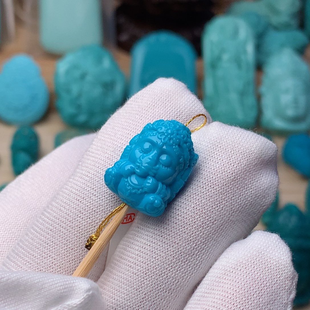 绿松石珠宝奇石未镶嵌