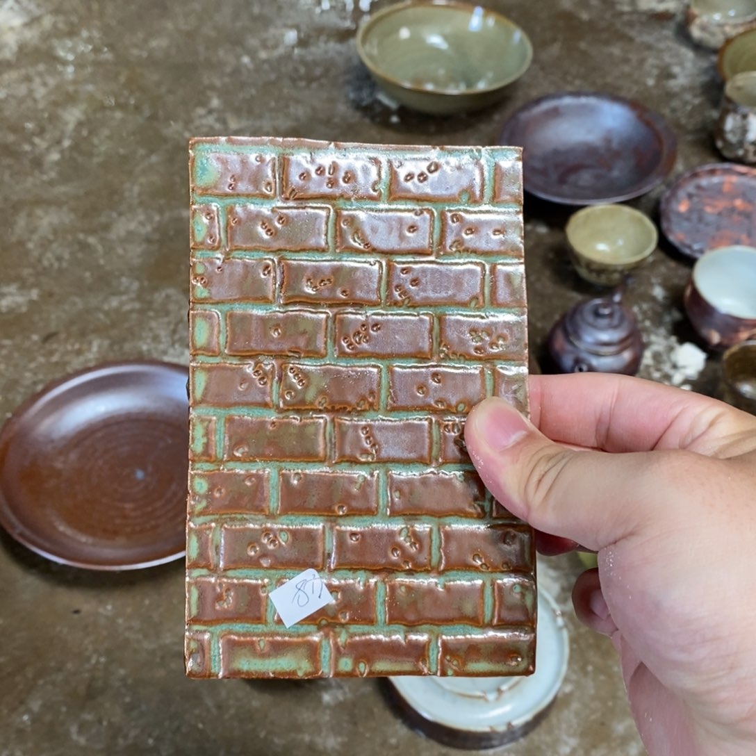 浪鬼材烧生活陶系列云****小杯垫