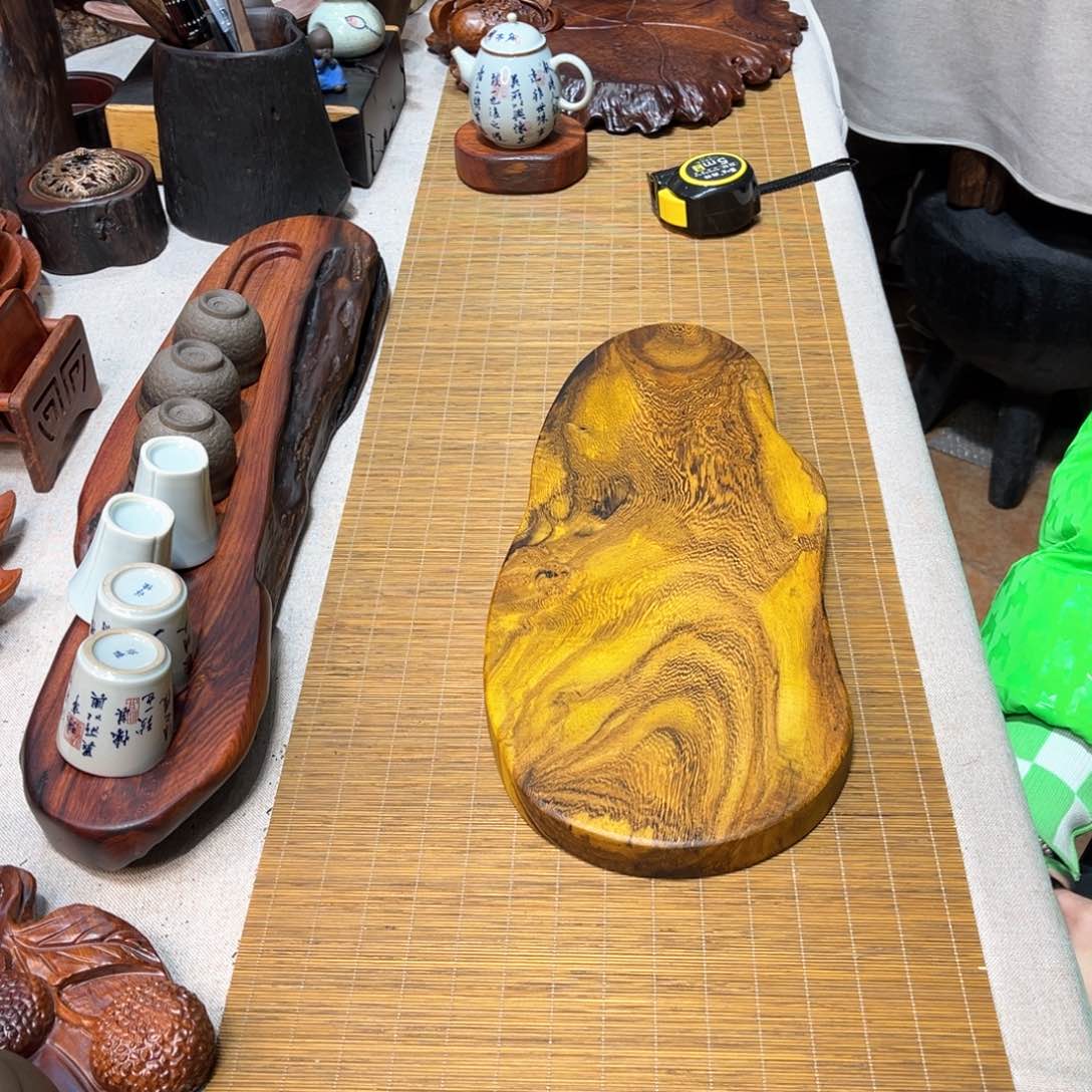 缅甸鸡翅木随形干泡