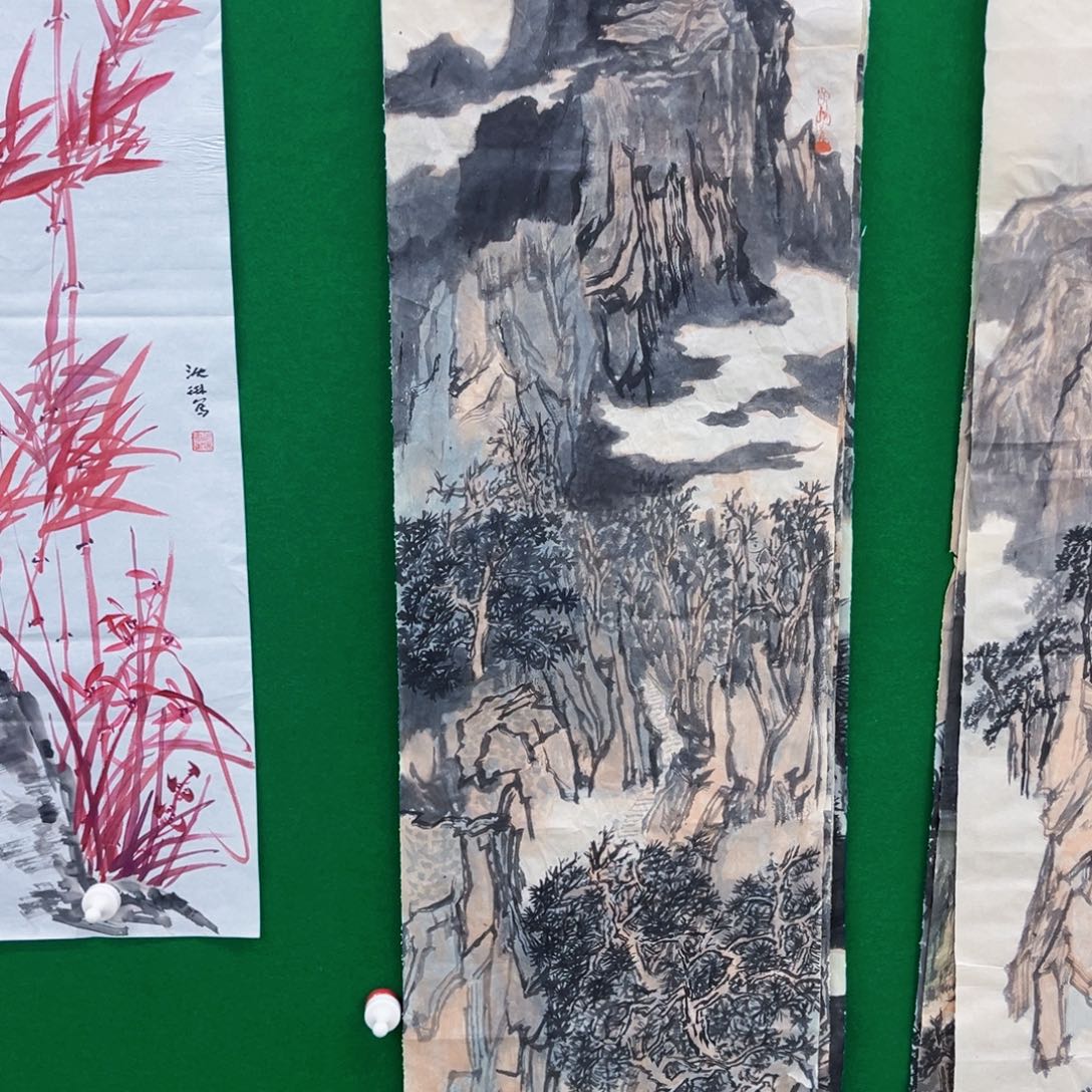 国画净****旺绘画许老师作品14035