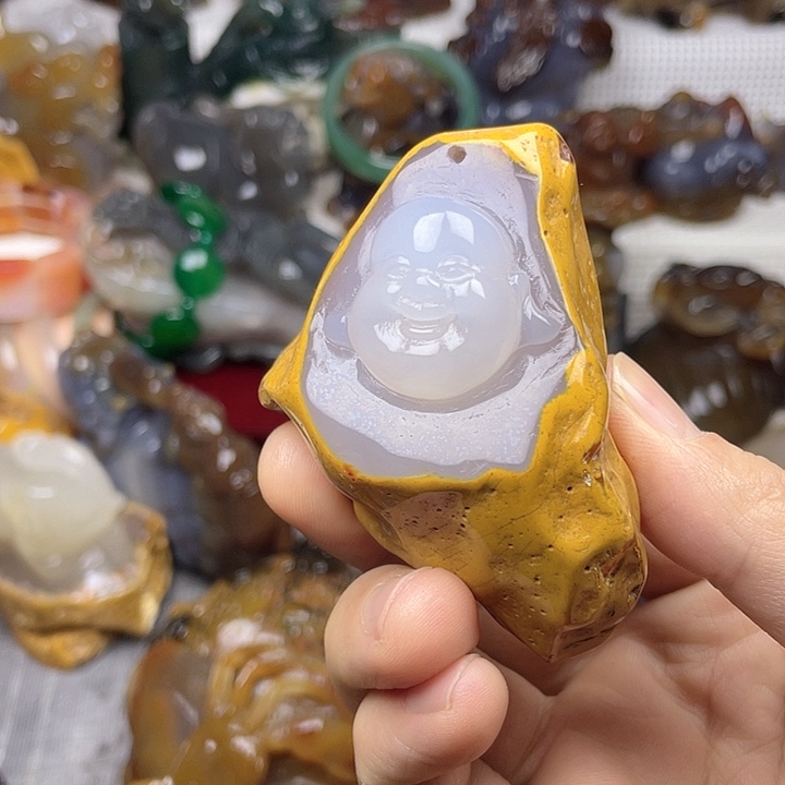 玛瑙/玉髓饰品未镶嵌