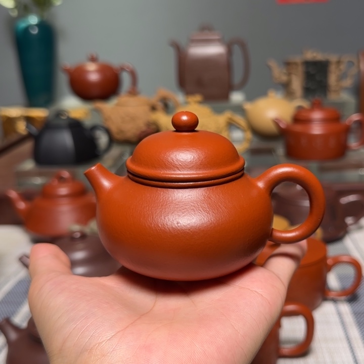 经***人茶壶紫砂全手工容天