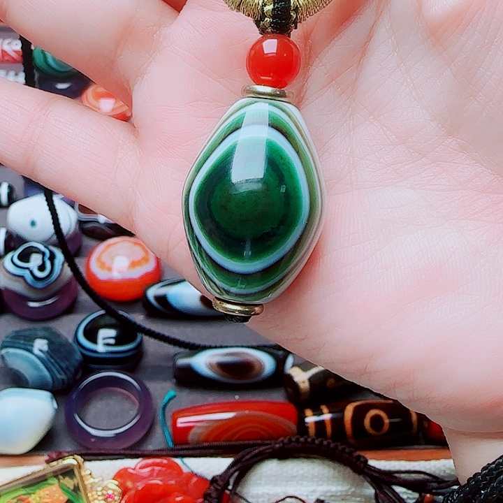 玛瑙/玉髓合金珠宝半成品