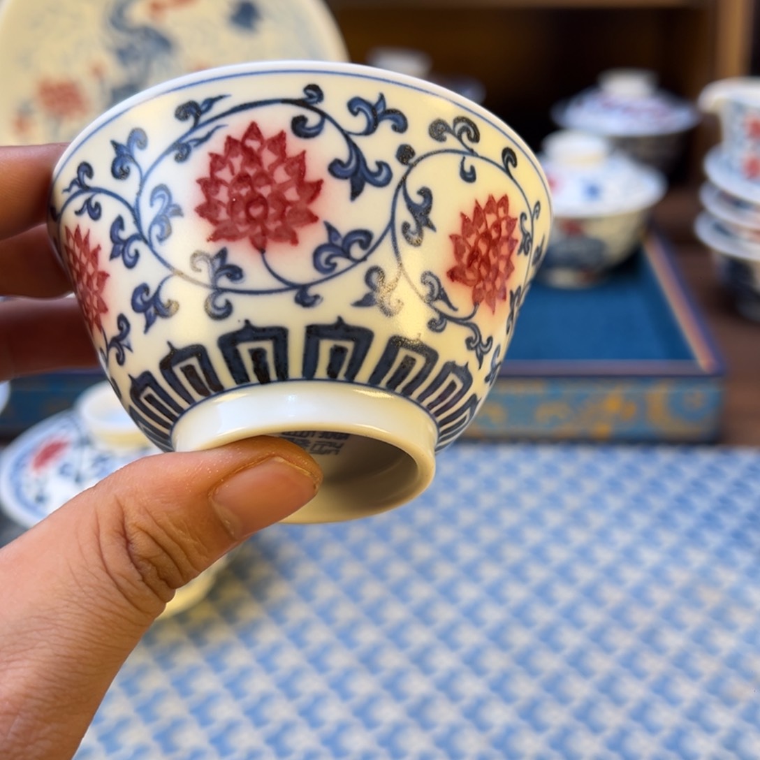 盖碗景德镇茶器百宝箱