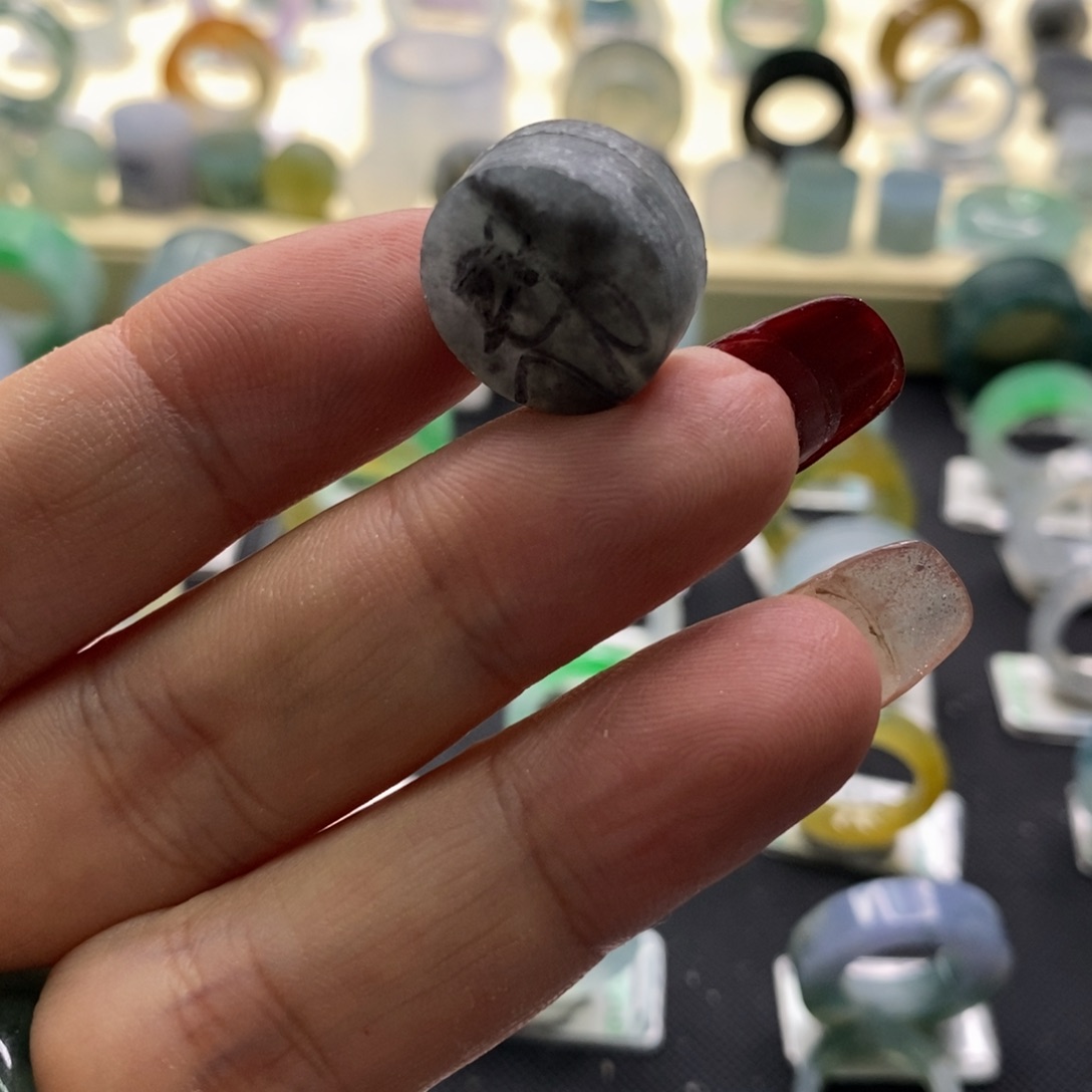 定制翡翠未镶嵌翡翠平安扣