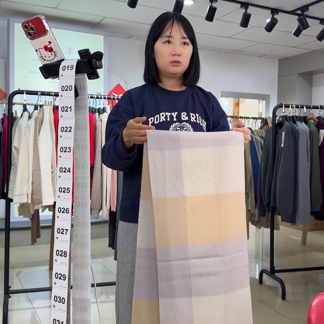 山羊绒纯羊绒保暖围巾005