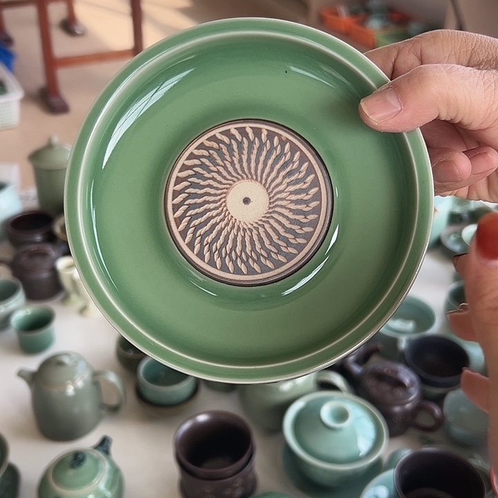 小米茶器龙泉青瓷
