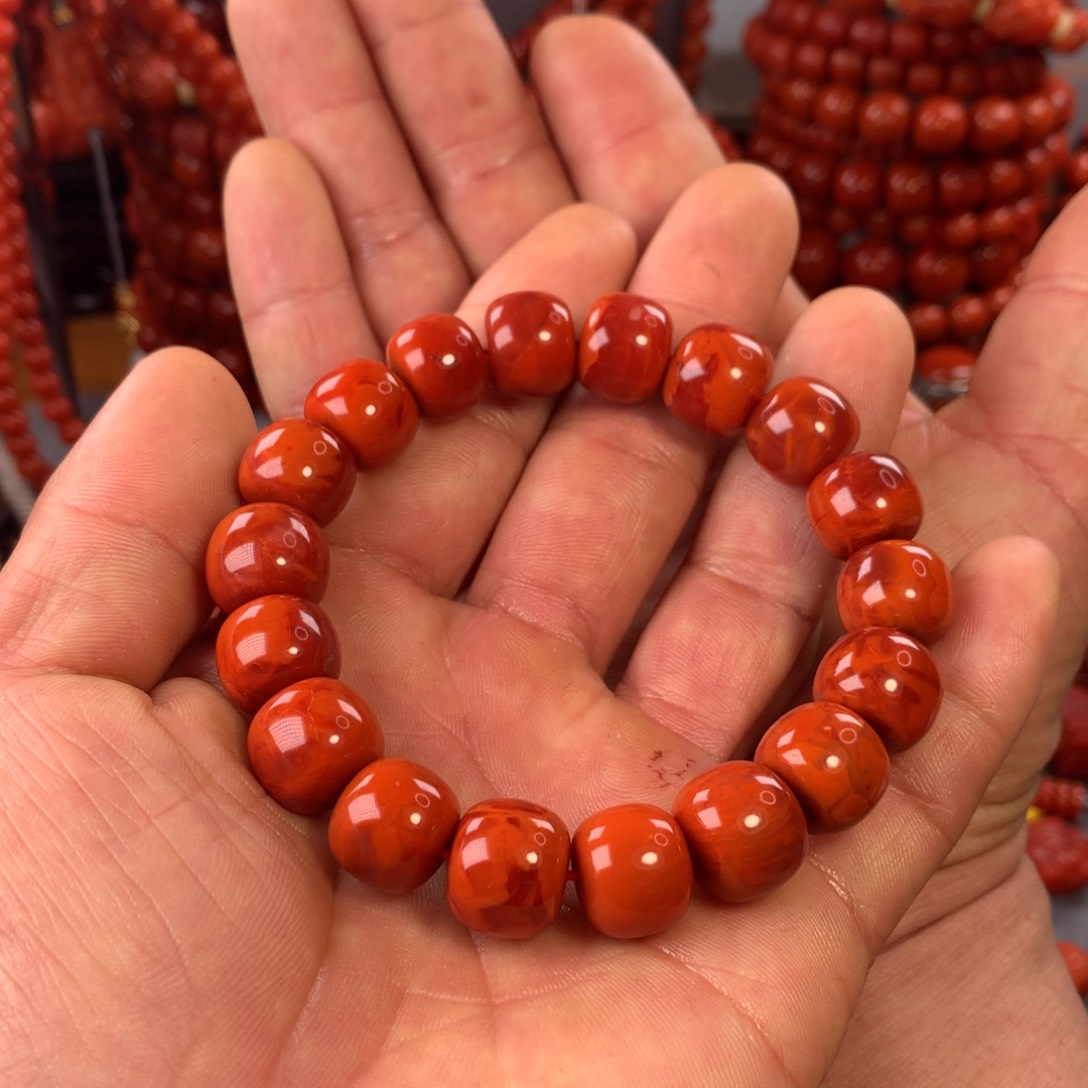 南红玛瑙配饰卡13未镶嵌