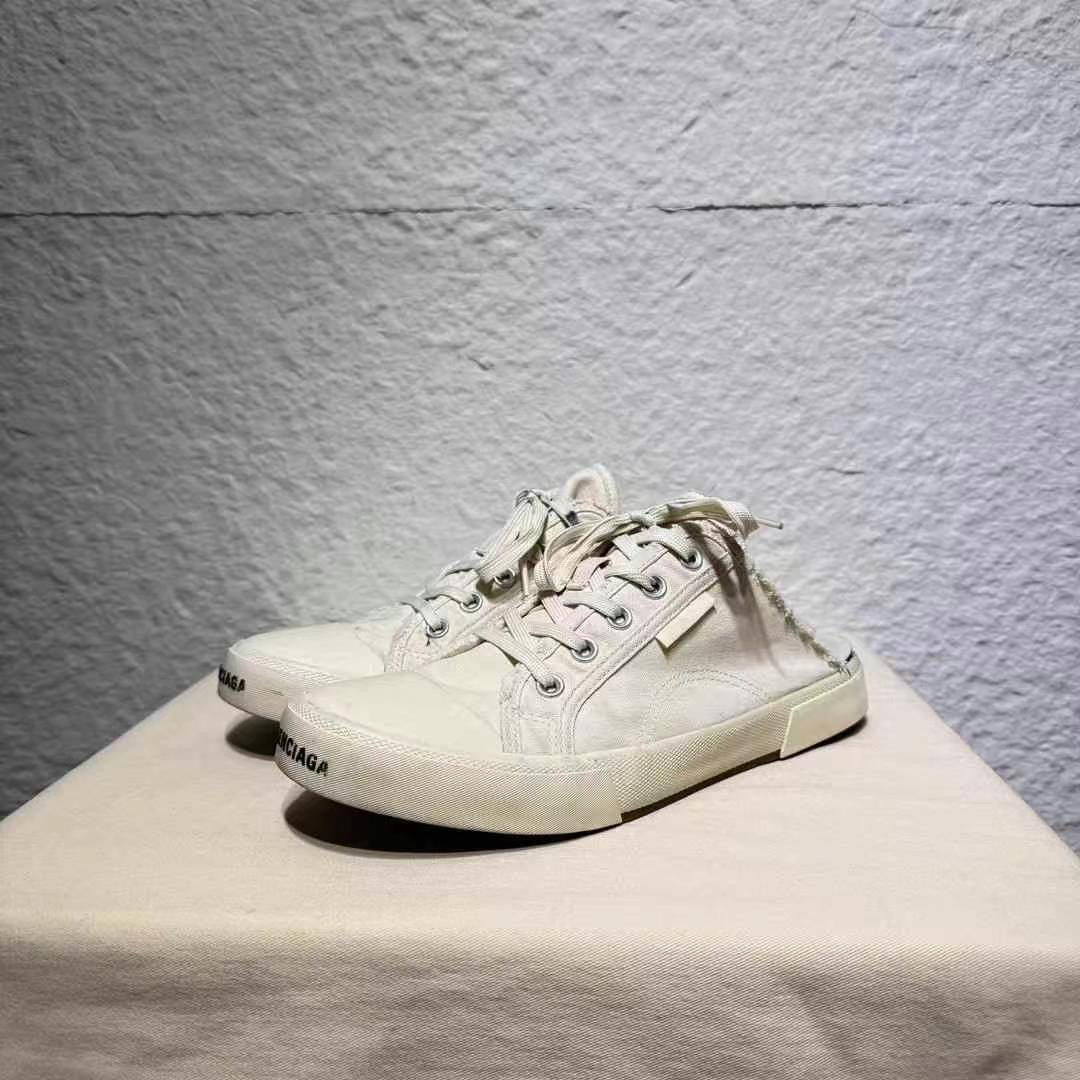 95新 Balenciaga/巴黎世家 低帮系带 速干包头拖鞋