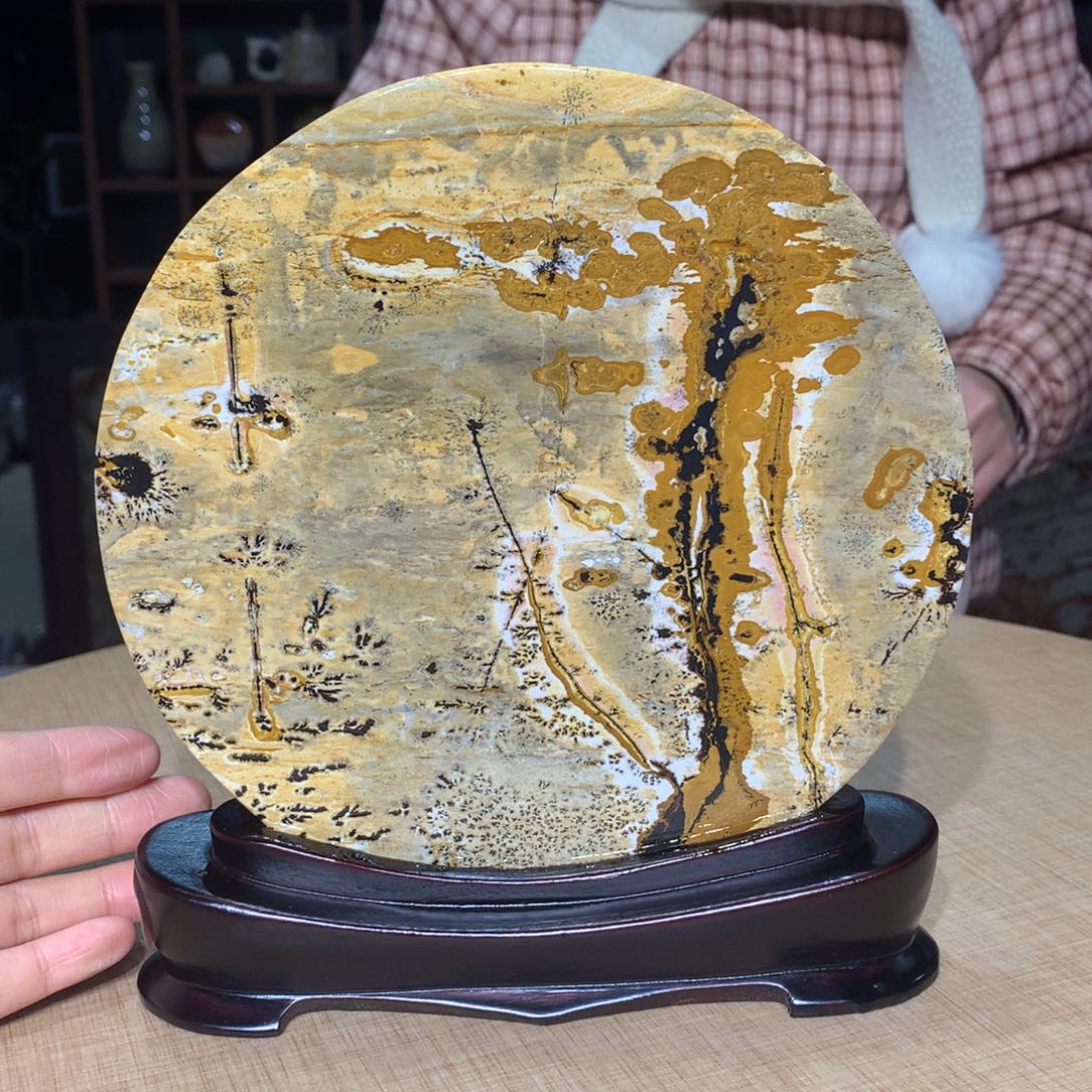 紫砂，广西国画石，观赏收藏