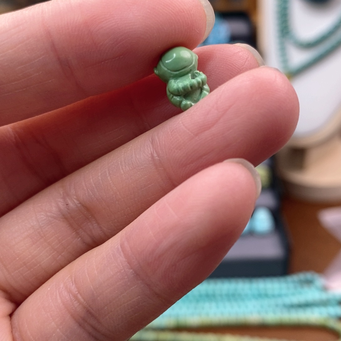 绿松石珠宝奇石未镶嵌