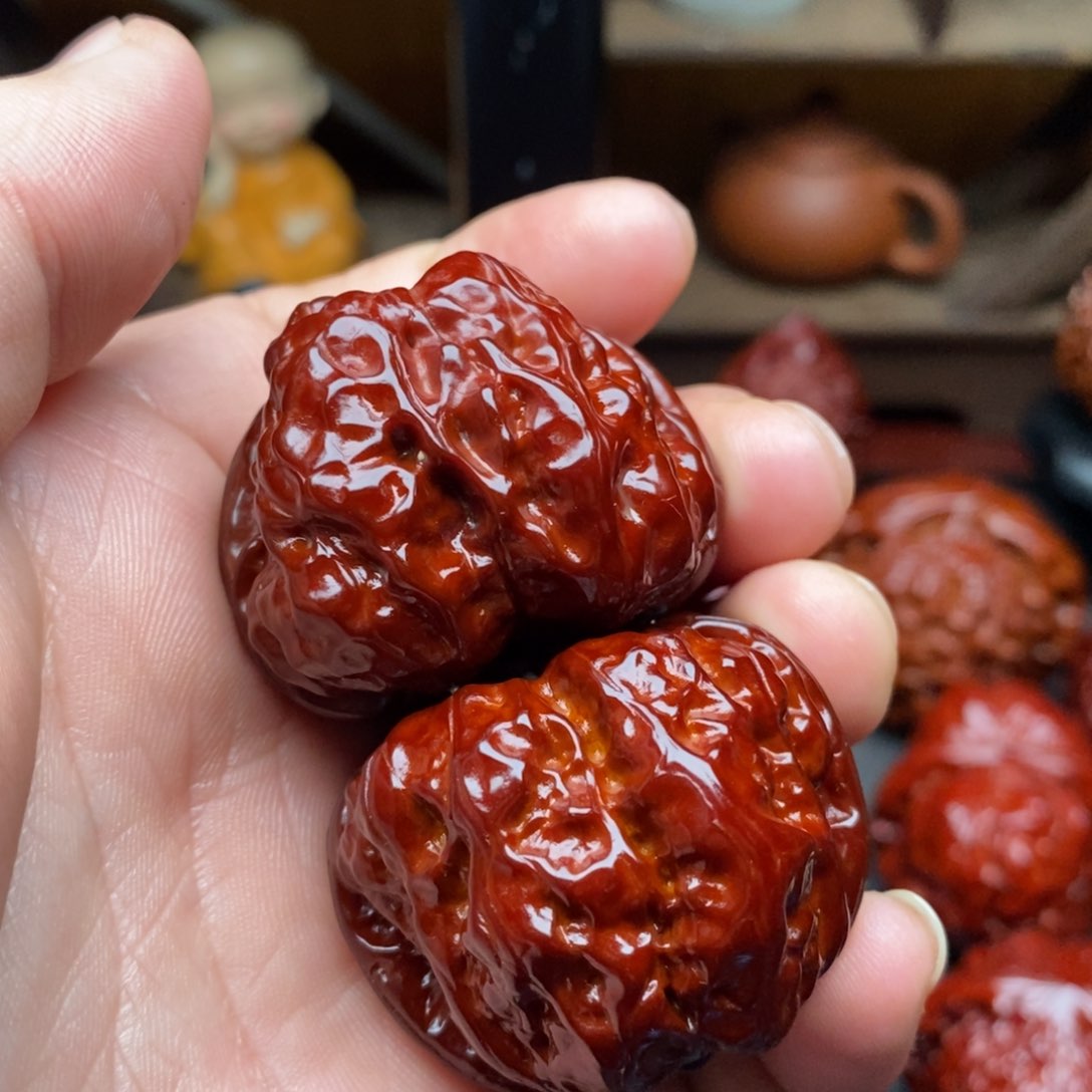 吊坠文玩核桃37蛤蟆头