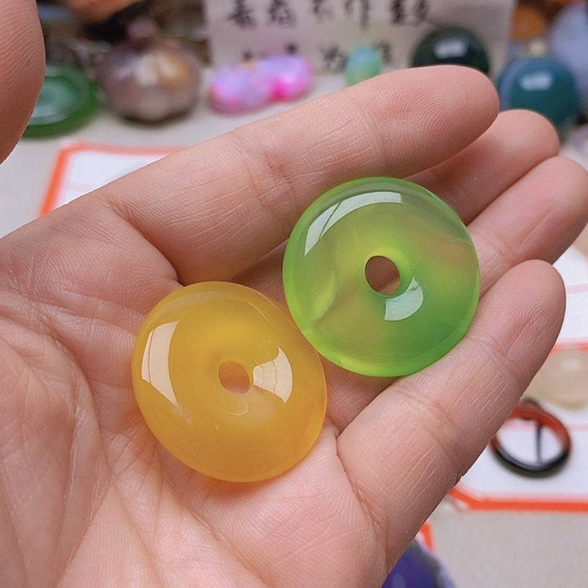 【闪购商品】未镶嵌玛瑙/玉髓珠宝半成品安*