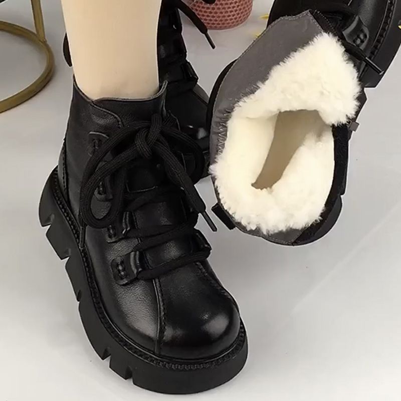 东北大棉雪地靴女加厚棉靴2025新款冬季加绒保暖棉鞋防滑厚底短靴