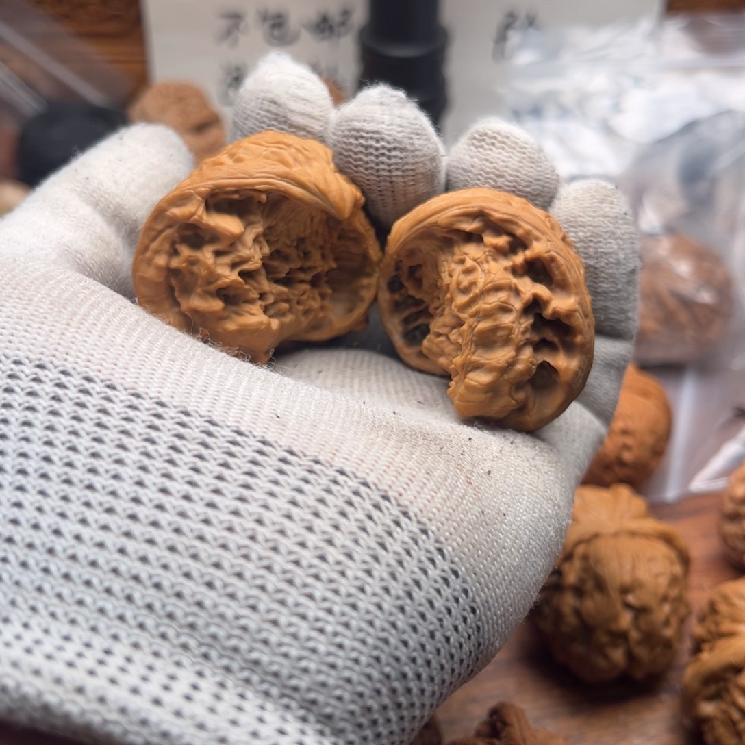 文玩核桃把件蛇头