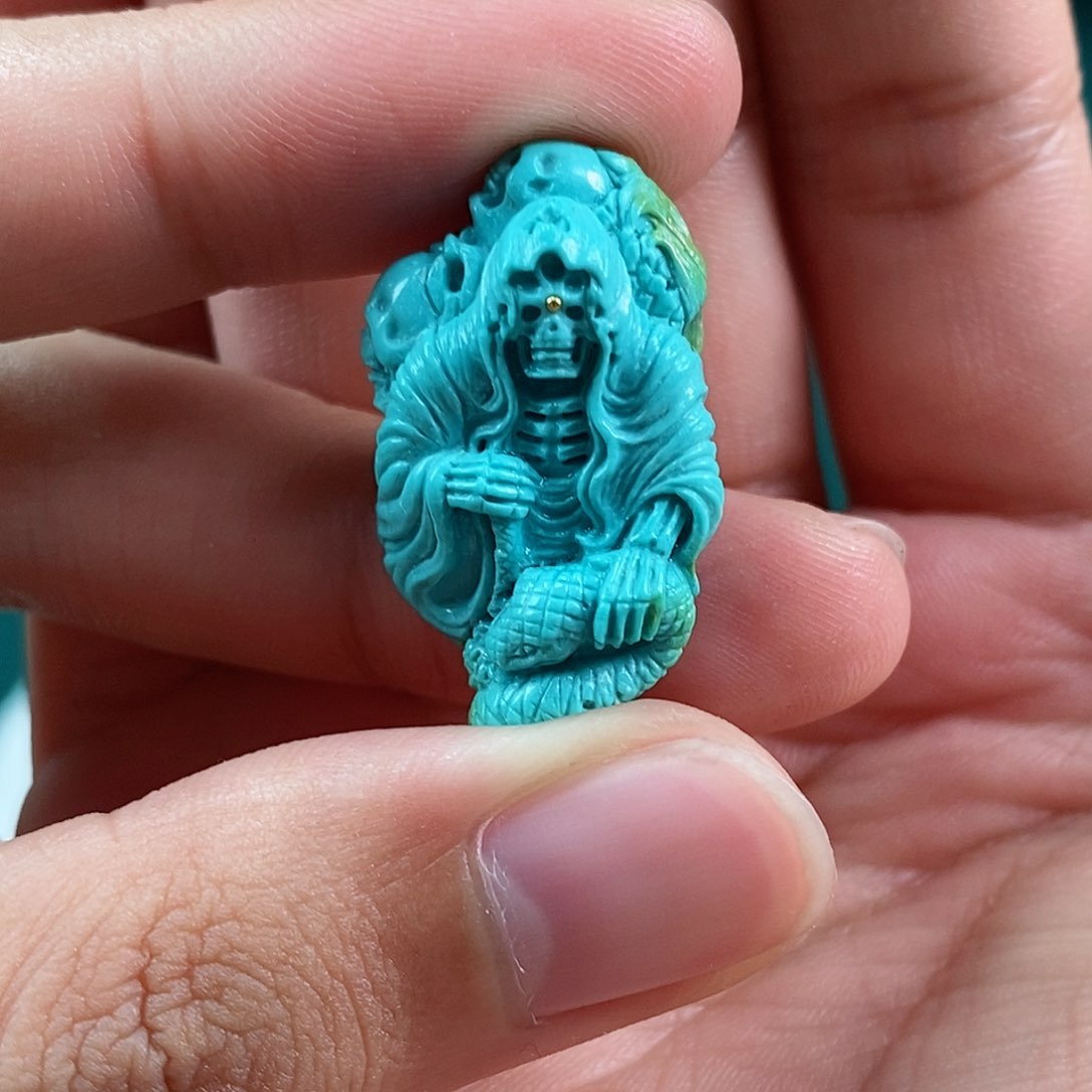 绿松石珠宝奇石未镶嵌