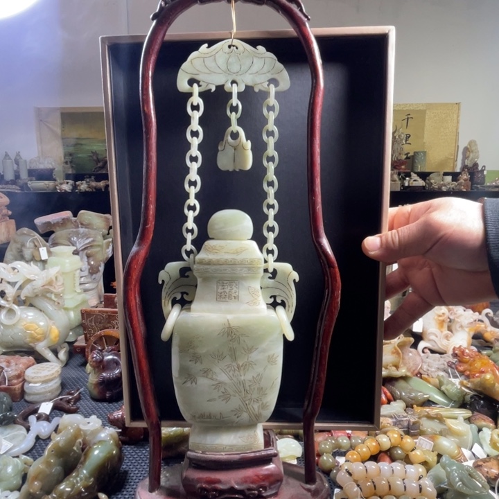 和田玉挂件未镶嵌用*