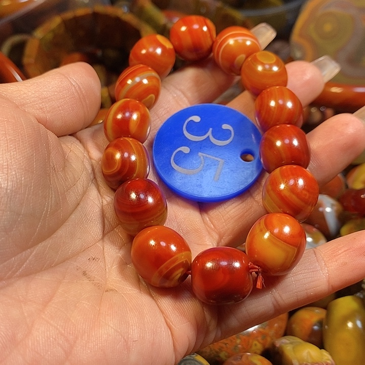 玛瑙/玉髓手链未镶嵌用****7