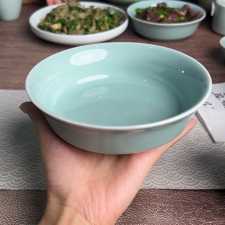 龙泉云间青瓷小米茶器