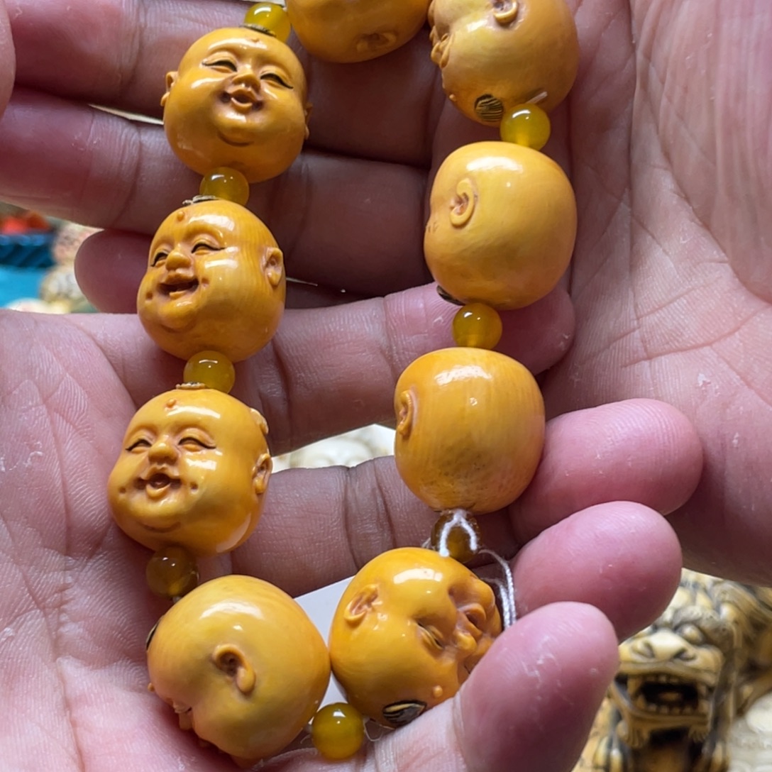 老***童手串/手链/手镯猛犸象牙火爆火爆火爆火爆