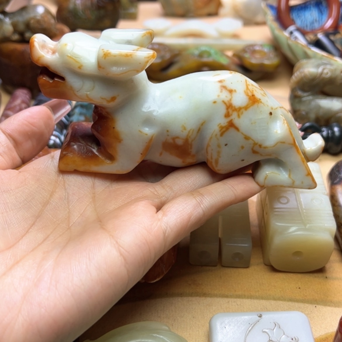 【闪购商品】蛇纹石玉颈饰未镶嵌