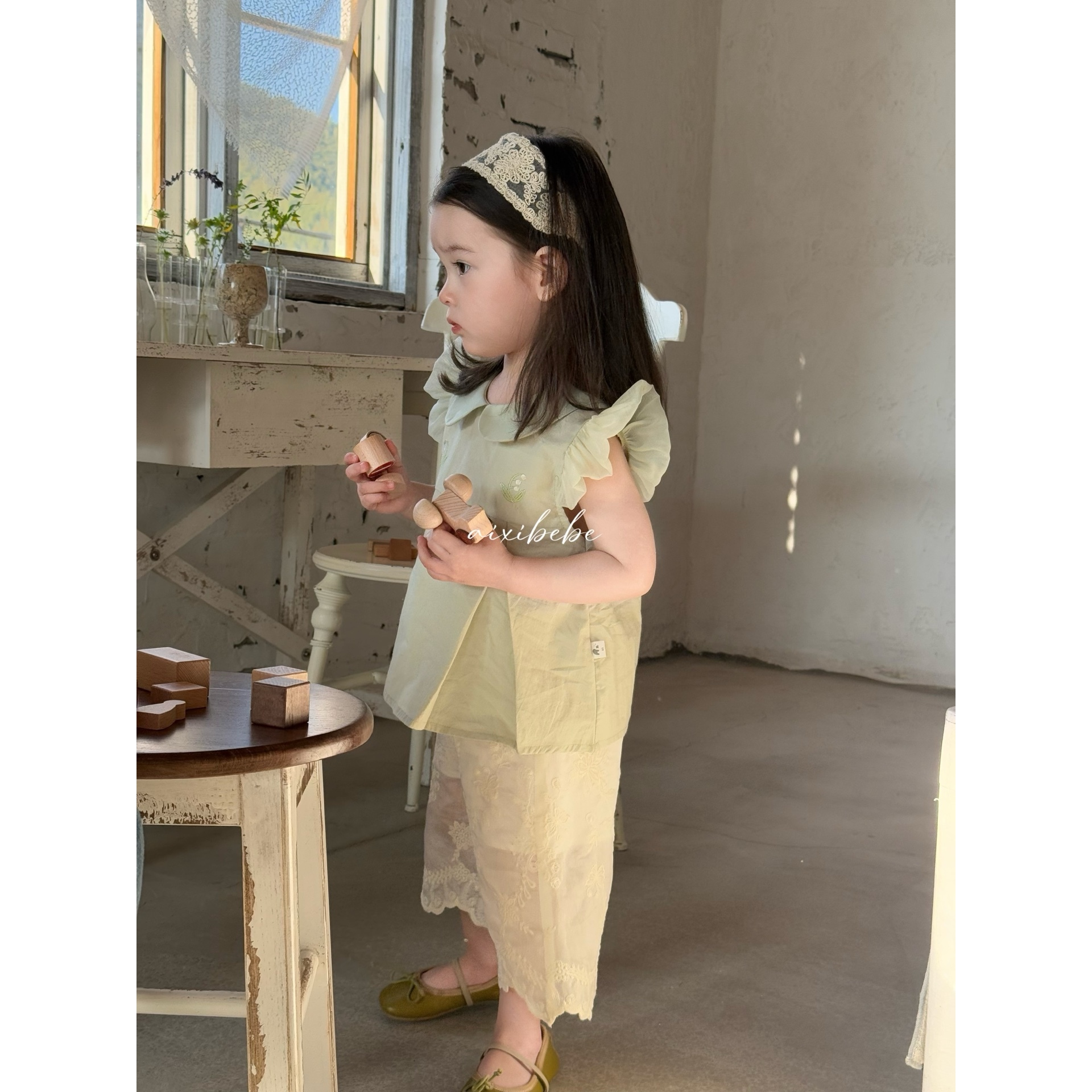 【NO退NO换】欢宝4店-杰辛达-2025夏-编码0155-0168-娃娃衫