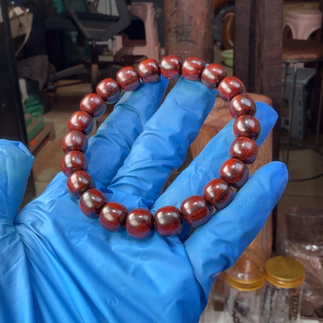 H***W手串/手链小叶紫檀印度小叶小叶紫檀老琴料9*10