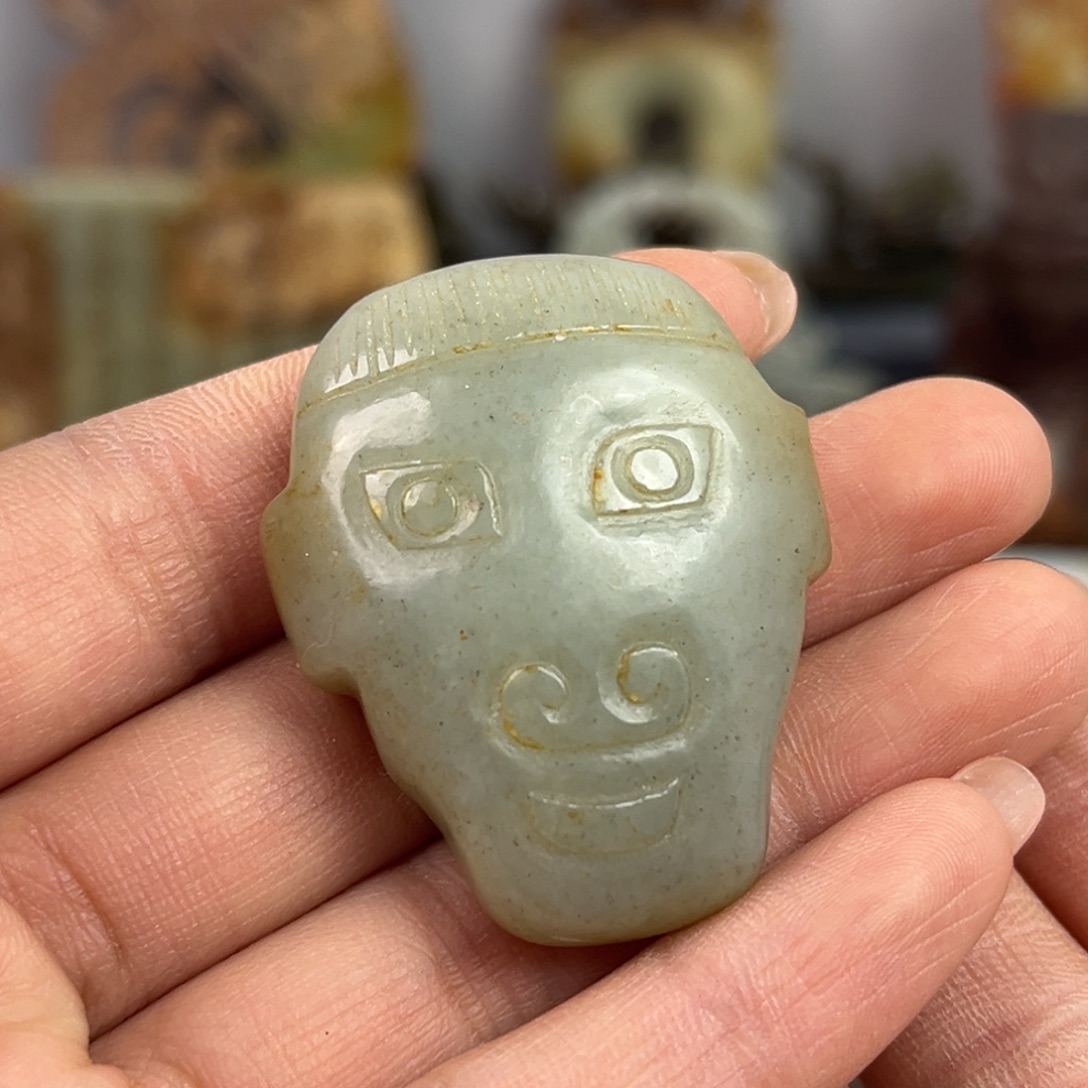 和田玉未镶嵌颈饰鉴古藏珍鉴古藏珍