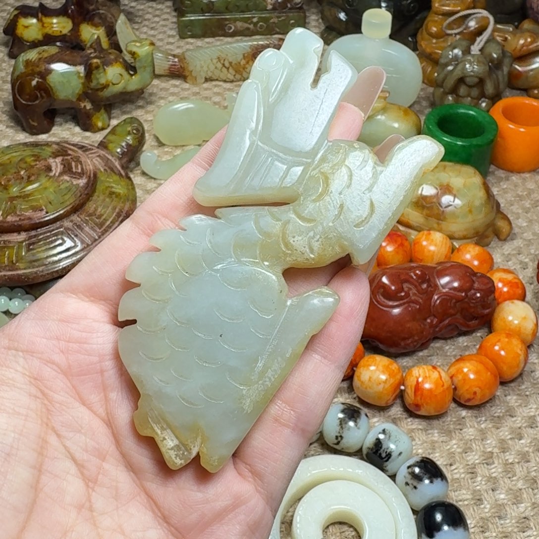 吊坠白玉菩提挂件