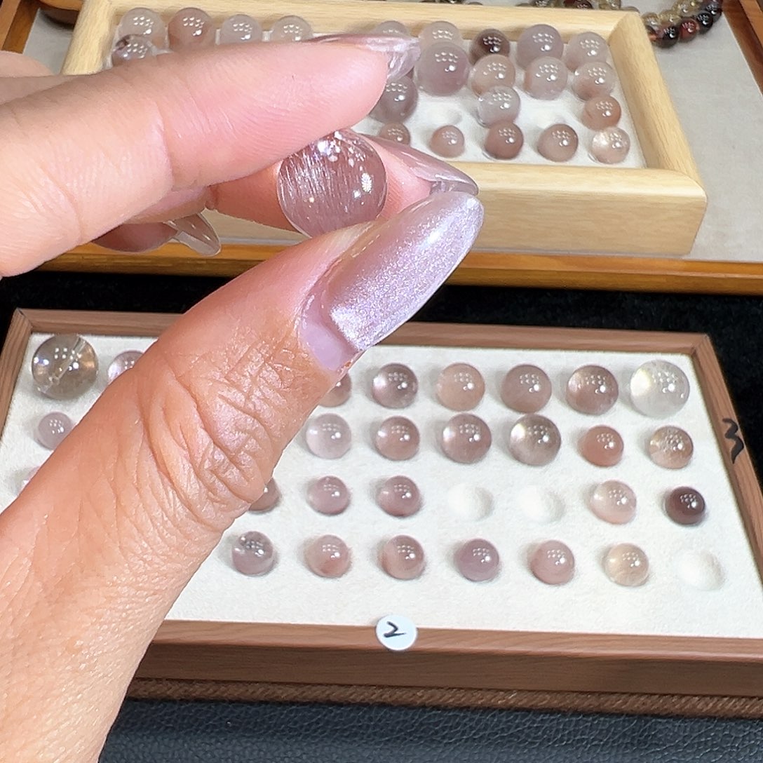 水晶手链未镶嵌安**?11.2m紫彩虹