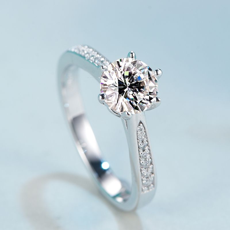 【ZHYZ】小蛮腰镶嵌款式戒指 简约时尚轻奢经典