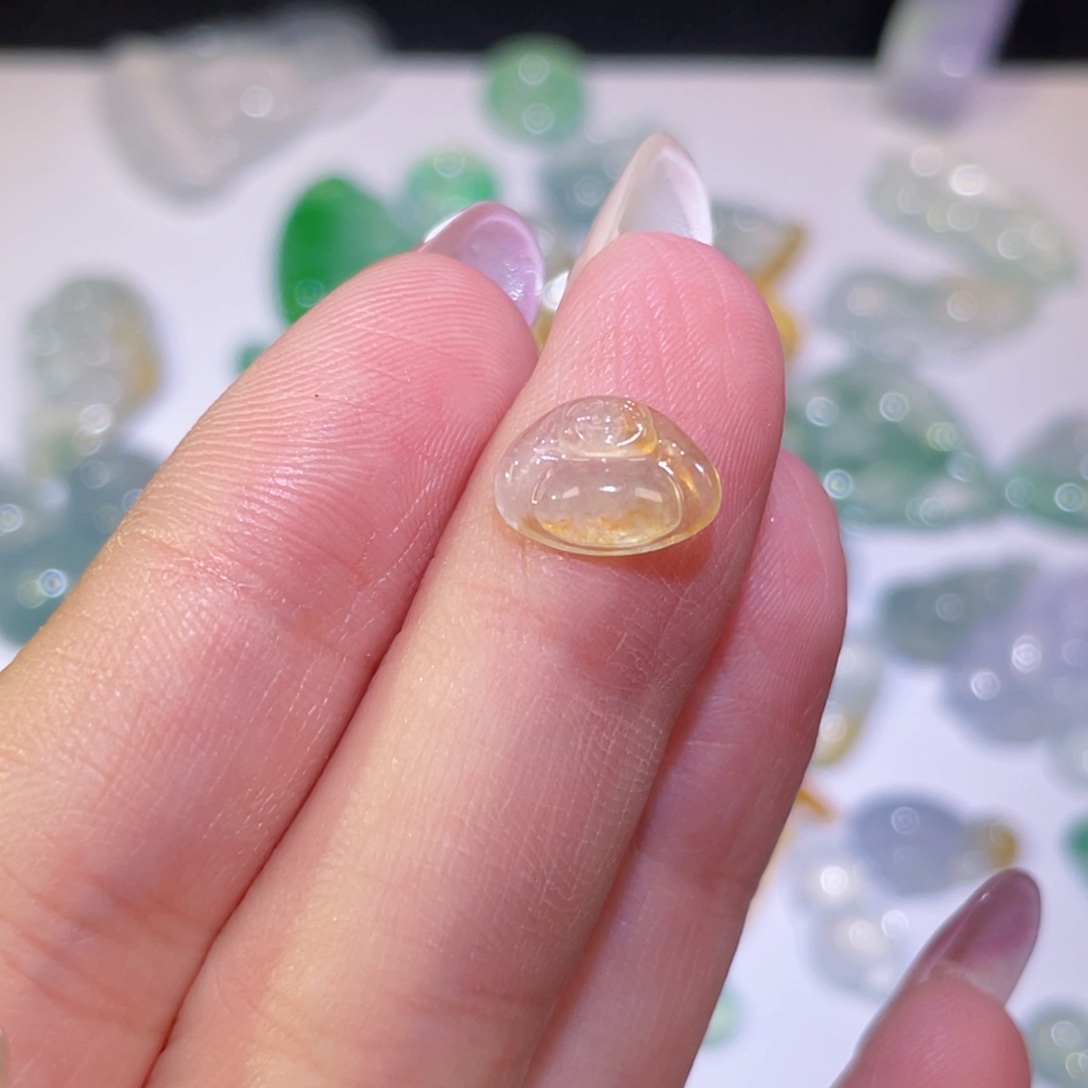 项链未镶嵌翡翠裸石