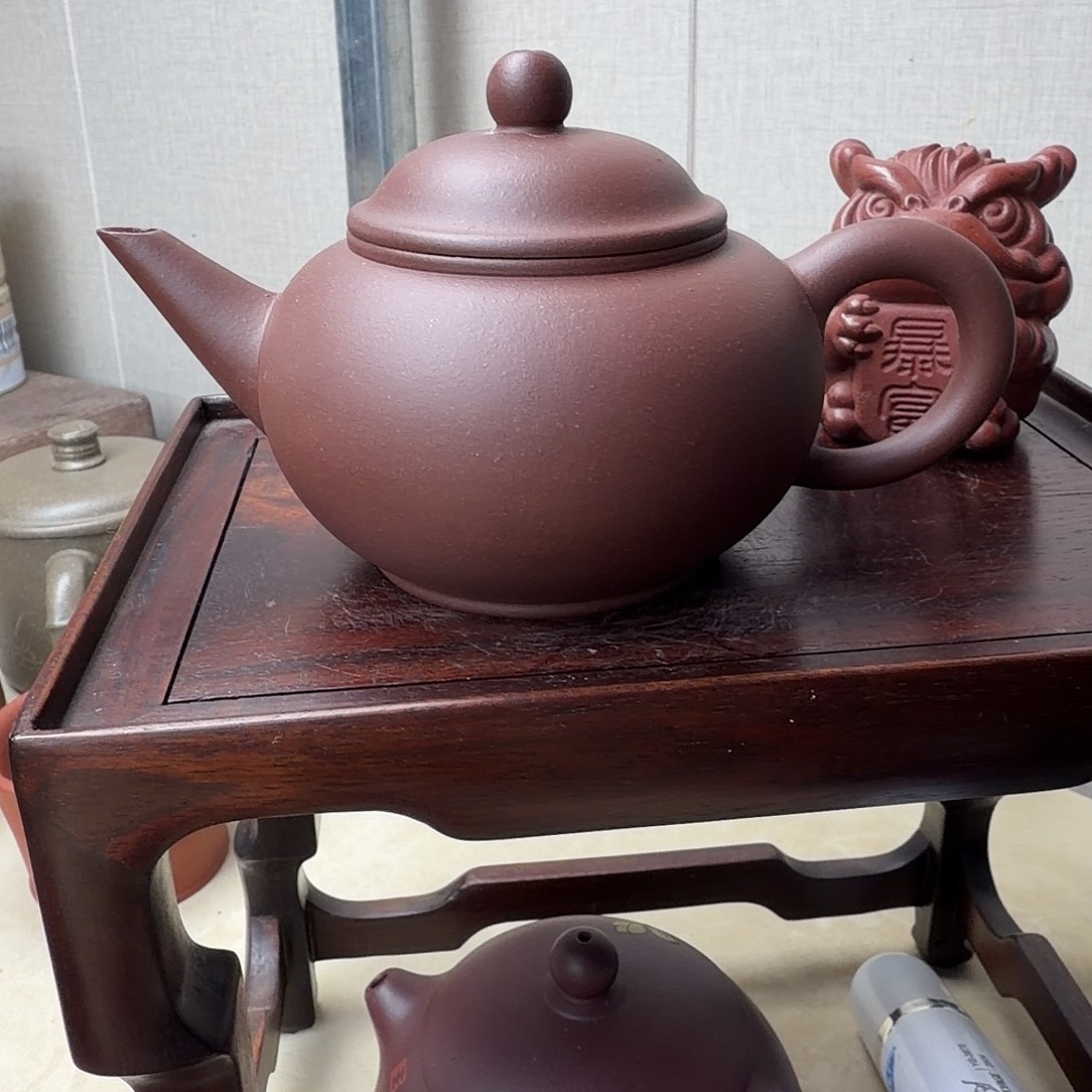 水平壶210cc紫泥的