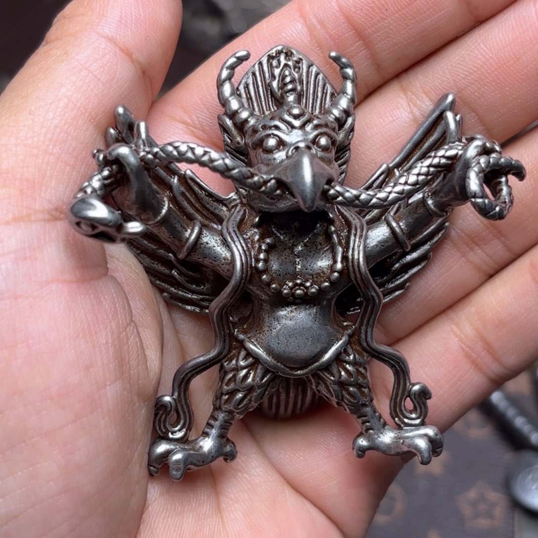 铜星月菩提吊坠项链