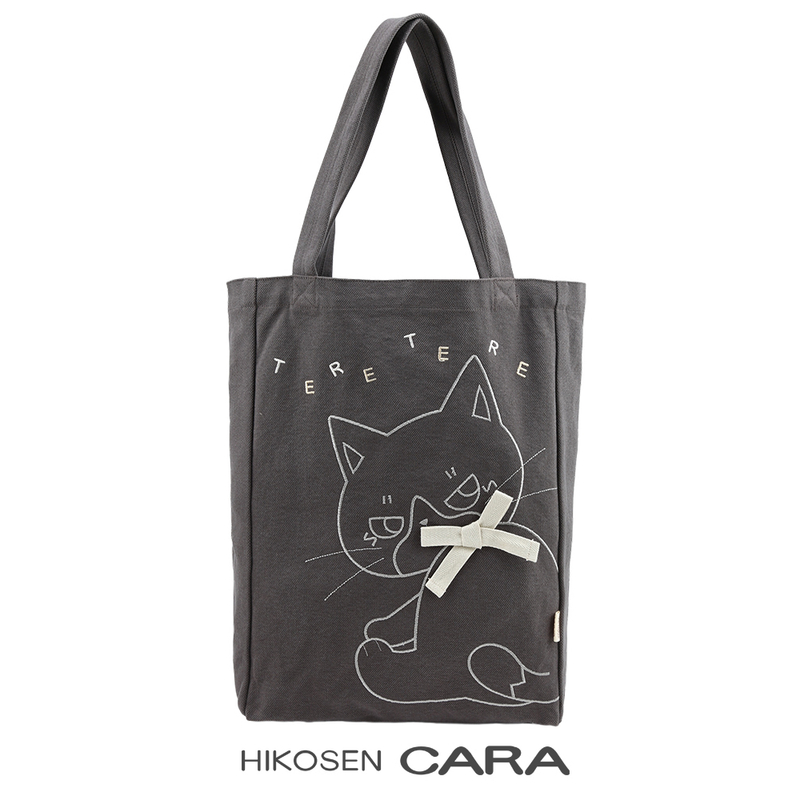 HIKOSEN CARA卡拉猫ochihi蛋黄酱猫猫单肩包帆布可爱猫咪可爱女包