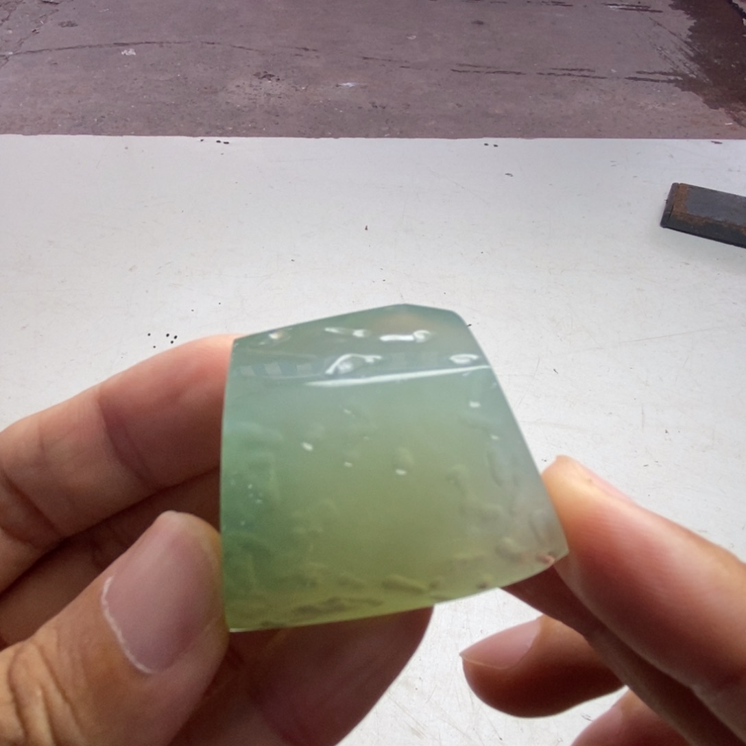 定制翡翠未镶嵌翡翠片料