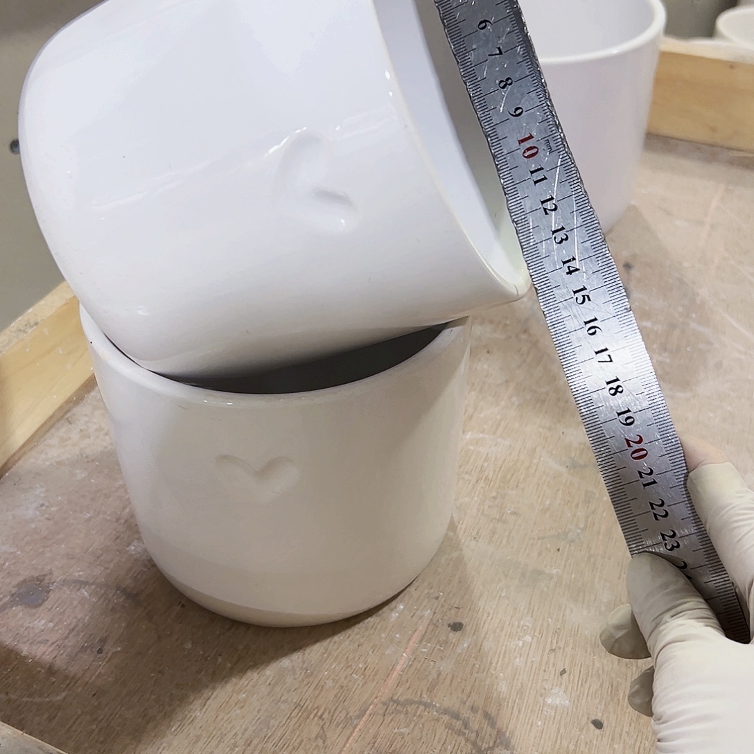 有孔，外贸尾单陶瓷花盆凑单10米包邮