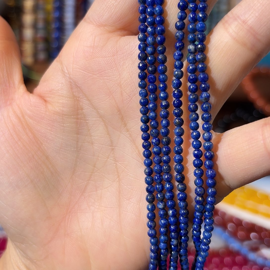 玛瑙/玉髓银S925镀金镶嵌珠宝半成品青金卡3一条